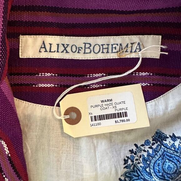 Alix of Bohemia Haze Guate Coat Purple - Picture 7 of 8